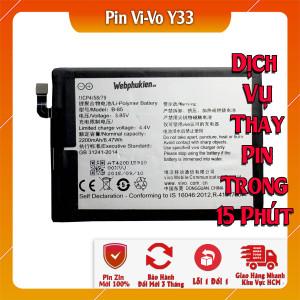 Pin Webphukien cho Vivo Y33  Việt Nam B-85 - 2200mAh 